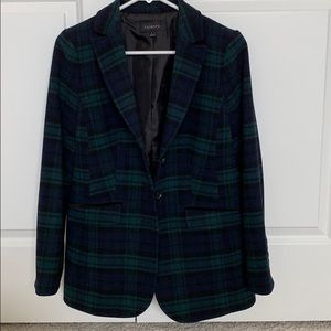 Talbots New Black Watch Blazer